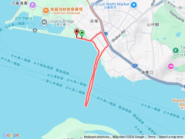 淡江大橋健走