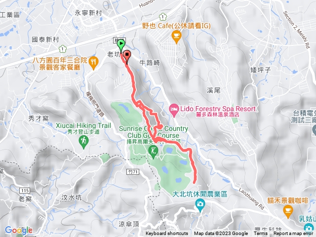 福人登山步道、裝迷湖、360高地