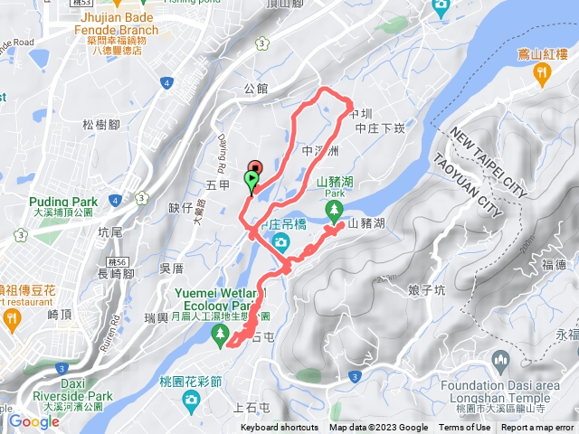 山豬湖生態親水園區、中庄調整池