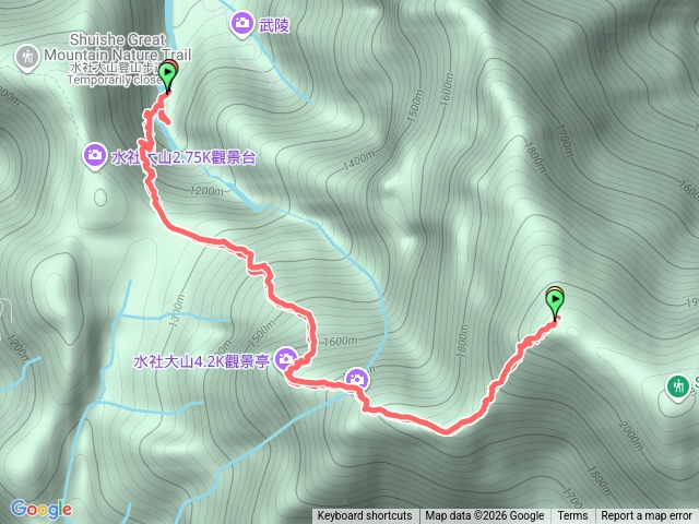 水社大山白石山土地公廟