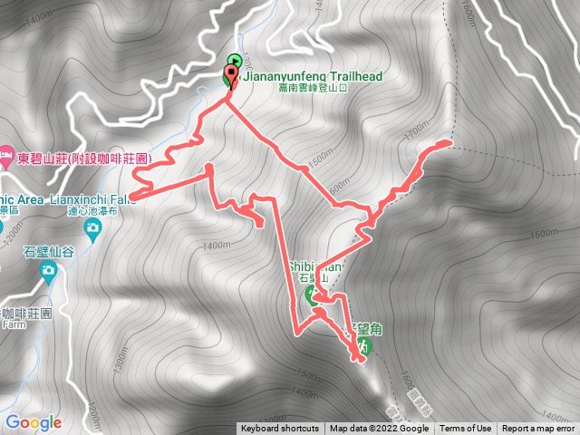 石壁山好望角嘉南雲峰O型