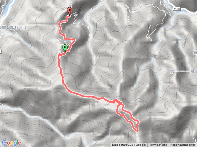 高島縱走（第二登山口進）