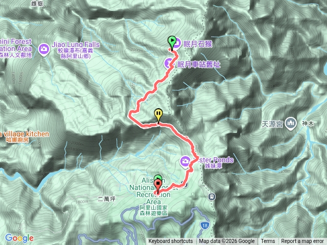 阿里山眠月線預覽圖