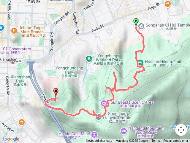 四獸山全程挑戰