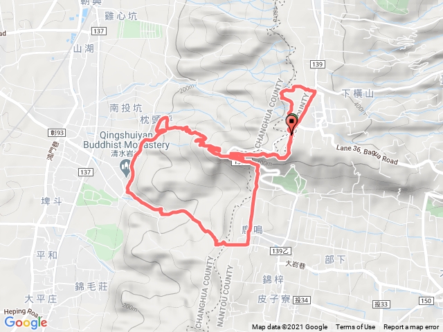 2021-4-1 橫山步道,賞鷹步道,長青自行車道,十八彎古道