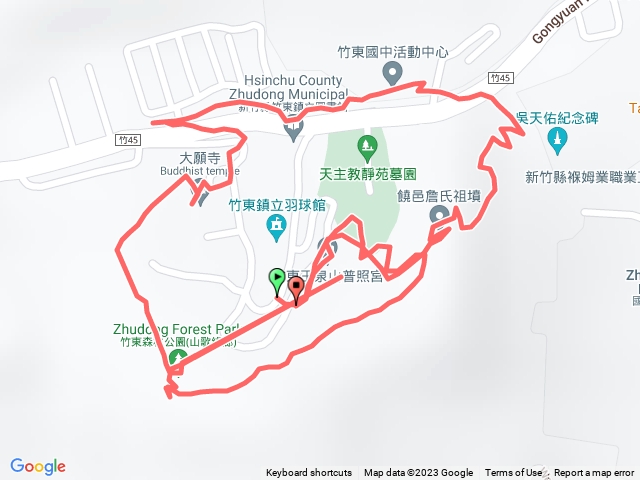 2023 #1 - 竹東森林公園步道