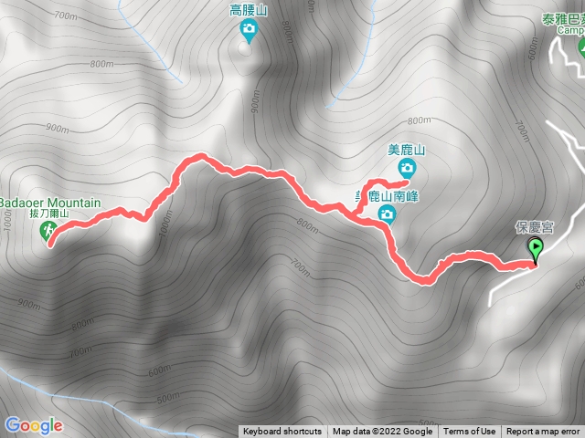 拔刀爾山-美鹿山