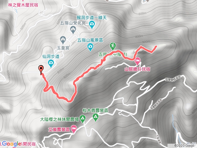 20200417 新竹五指山連峰