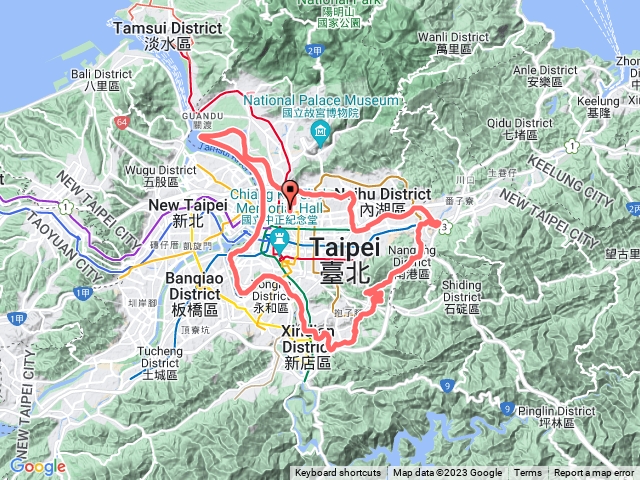 環騎台北(順時針)77K