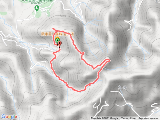 桃園金面山O型縱走