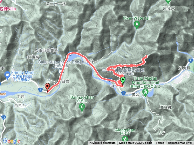 東卯山新手登山趣