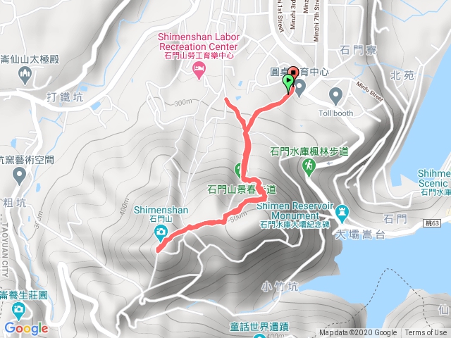 石門山北登山口-20201115