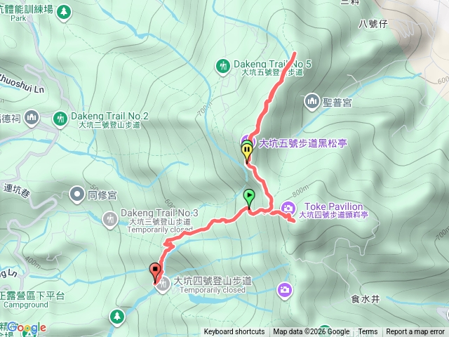 3-1號-頭嵙山-二嵙山