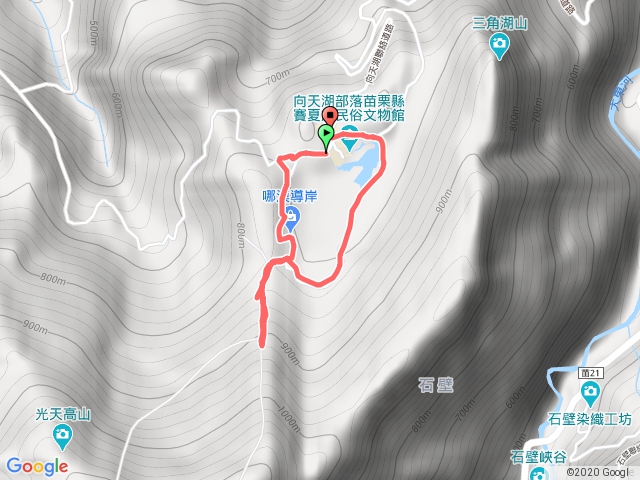 1090809向天湖步道-巨石-環湖