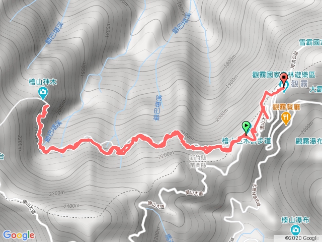 觀霧檜山巨木步道