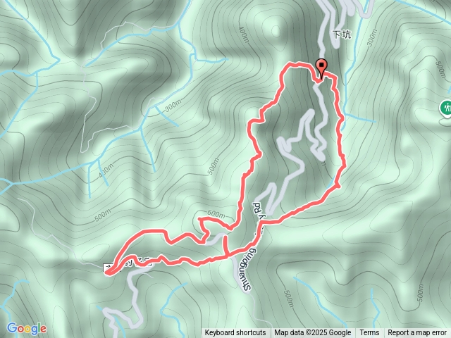 2025-09-04 北42 24K 北豹子廚山、保甲路，下坑古道右線出林家古厝