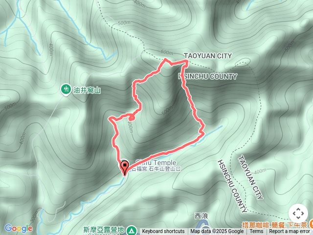 石牛山步道A上B下