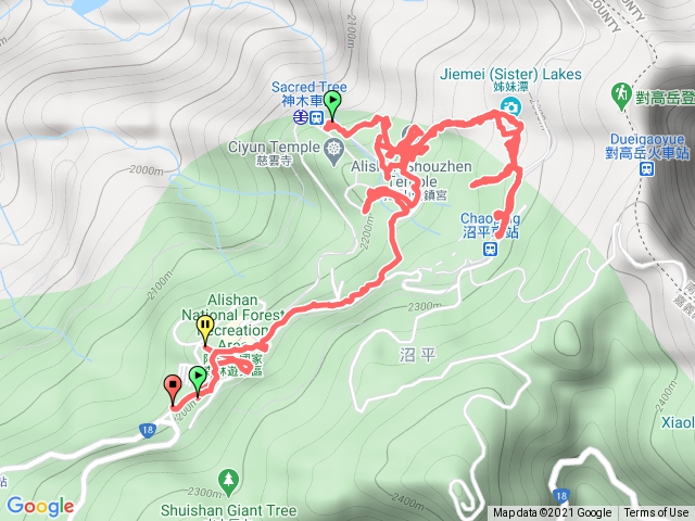 阿里山神木步道