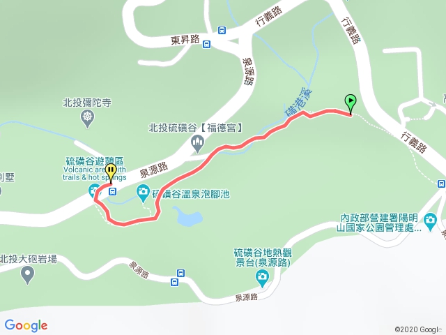 硫磺谷地熱景觀區