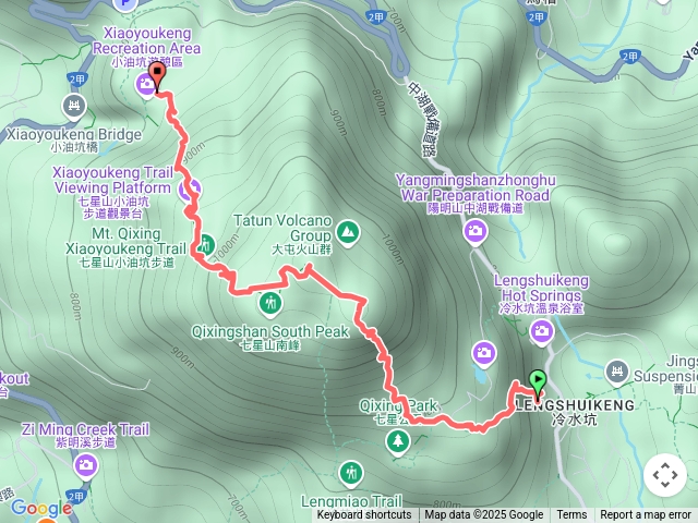 1630七星山四人行