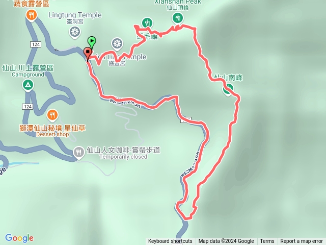 仙山-仙山南峰O繞