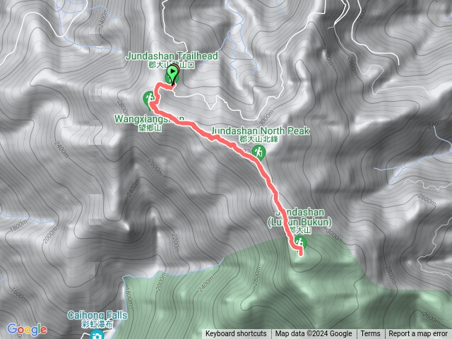 郡大山、望鄉山