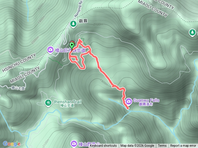 觀霧霧社櫻后-賞鳥步道-觀霧瀑布步道(2026-3-16)預覽圖
