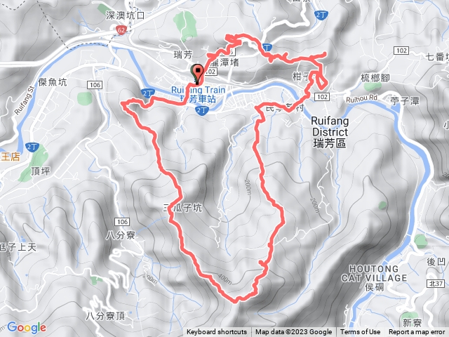 20230122 瑞芳三星四秀環狀 大年初一健行